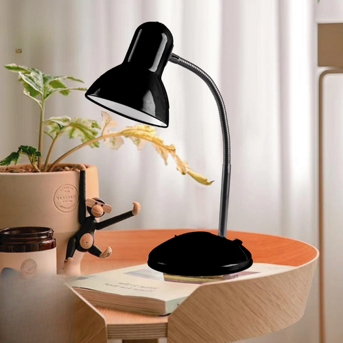   مصباح طاوله اسود 13×38 سم