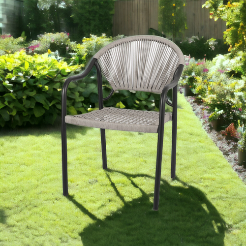   كرسي مفرد  بلاستيك رمادى  50×50×75
