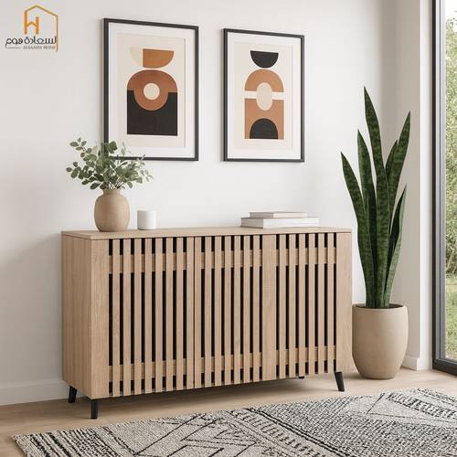 دولاب احذية متعدد الاستخدام-120*34*90-بيج