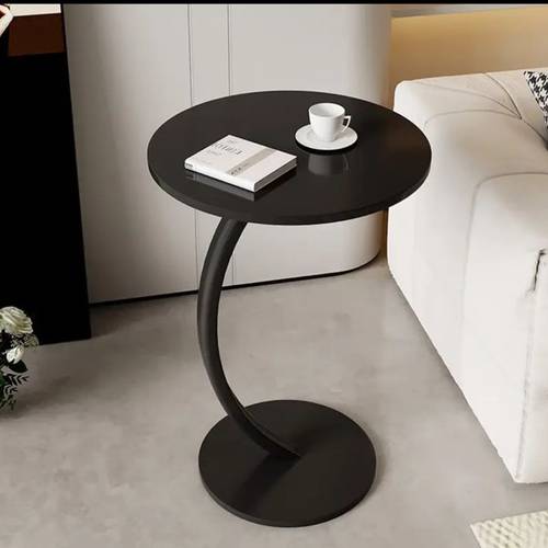  طاولة قهوه مفرد خشب-معدن 40×40-60سم