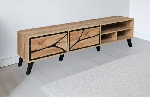  وحدة تلفزيون- 180×40×45سم- بيج