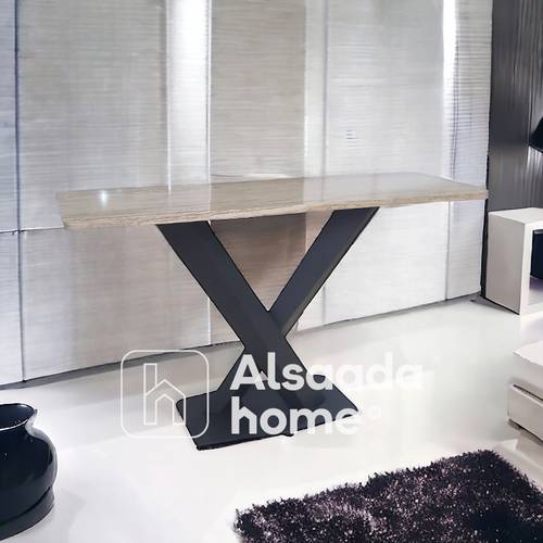 مدخل استقبال خشب  - 85x140x40 سم