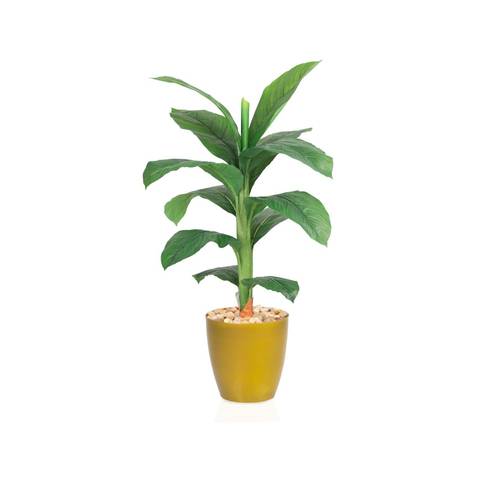شجره ورق موز حوض بلاستيك - 110 سم 