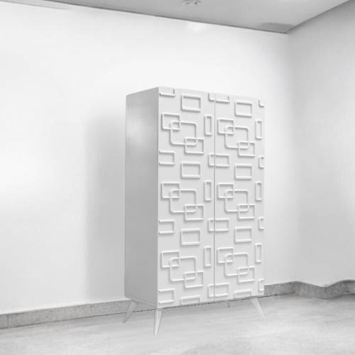 دولاب أحذية متعدد الأغراض 125x36x76 سم