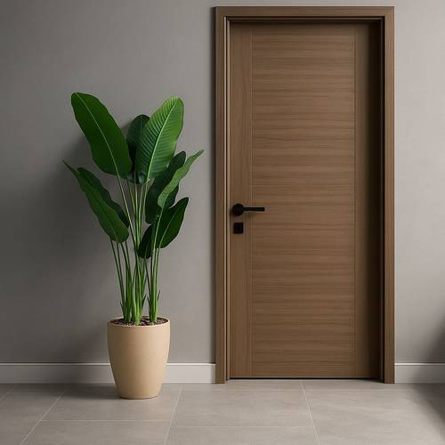 شجره ورق الموز  7 فروع حوض بلاستيك - 190 سم - بيج