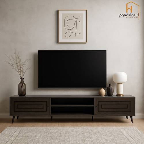  وحدة تلفزيون- 45×40×200 سم -بني  