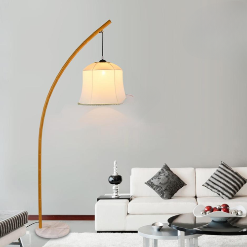 مصباح ارضى معدنى  دهبى 35 ×120 سم