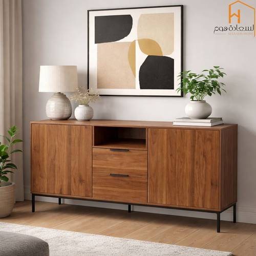  دولاب أحذيه 2 باب 2 درج - 85X40X160 سم
