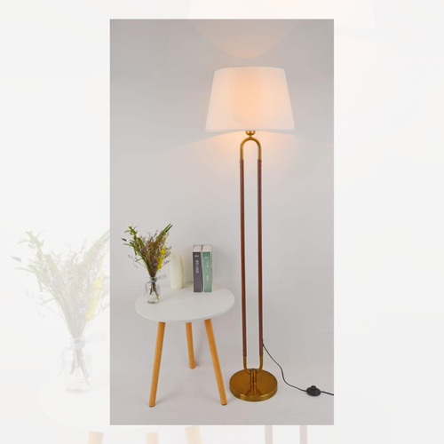   مصباح ارضى معدنى  نحاسى 35 ×158 سم