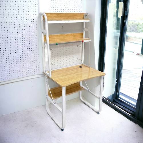 مكتب كمبيوتر 60X80X164 سم - بني