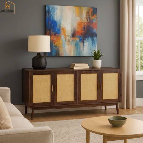 دولاب بوفيه متعدد الاغراض - 78X40X160 سم