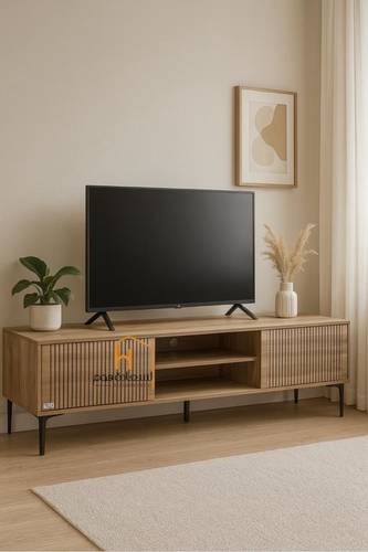 وحدة تلفزيون- 180×40×45سم- بني