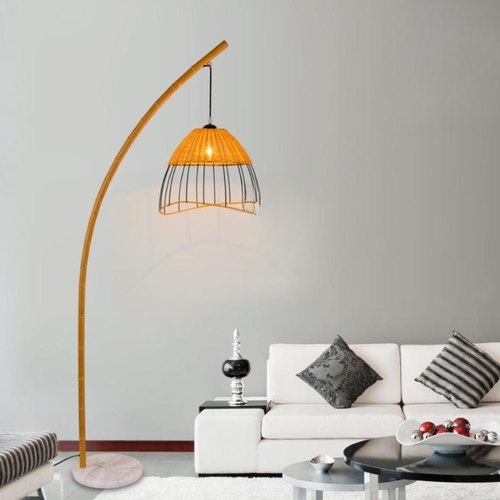  مصباح ارضى معدنى  دهبى 35 ×120 سم