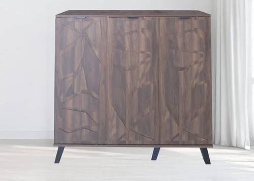 دولاب أحذية متعدد الأغراض 120×35×110-بني