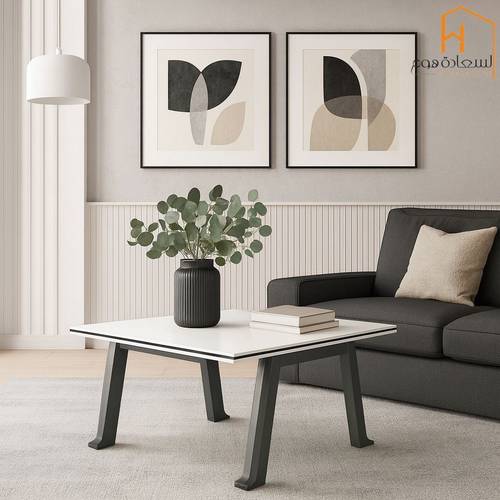 طاوله مكتب خشب-خدمة مفرده-60×60×45سم