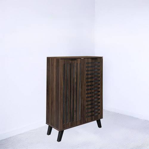دولاب  احذية 2باب -110*35*80- كوفي 