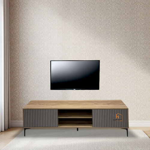  وحدة تلفزيون- 160×40×45سم- بني 