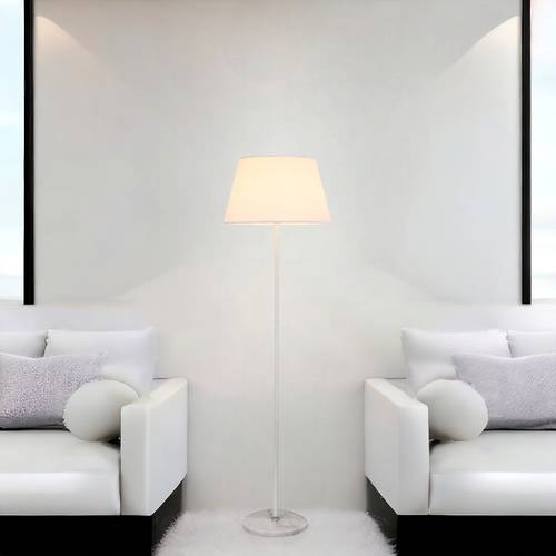 مصباح ارضى معدنى ابيض 30×160 سم