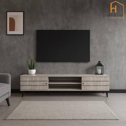 وحدة تلفزيون- 200×40×45 سم-بيج