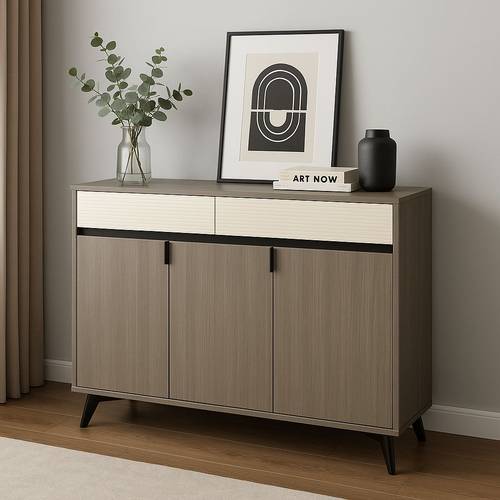 دولاب أحذية متعدد الأغراض 100×33×95- رمادى