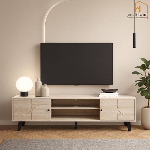 وحدة تلفزيون- 160×40×45 سم-رمادى 