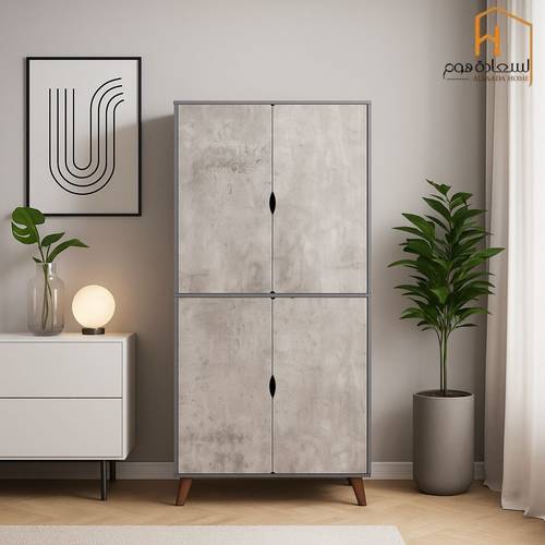 دولاب أحذيه 4 باب -180*80*38 سم