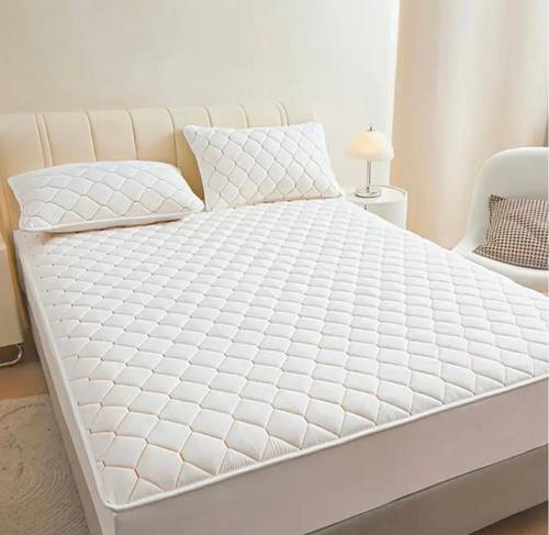  لباد سرير نفرين 3قطع- 200X200 سم -بيج