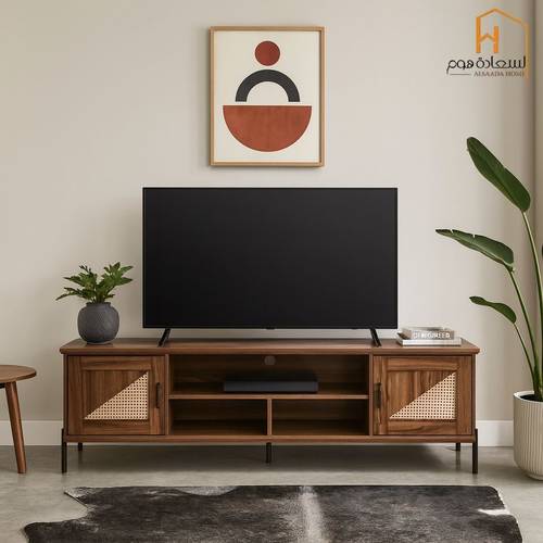 وحدة تلفزيون- 180×40×56 سم- بني