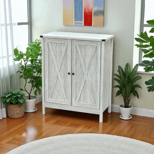  دولاب أحذية متعدد الأغراض 100×40×80- رمادى 
