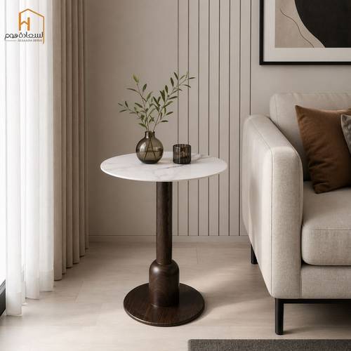طاولة خدمة مفرد - سيراميك -70*70*75 