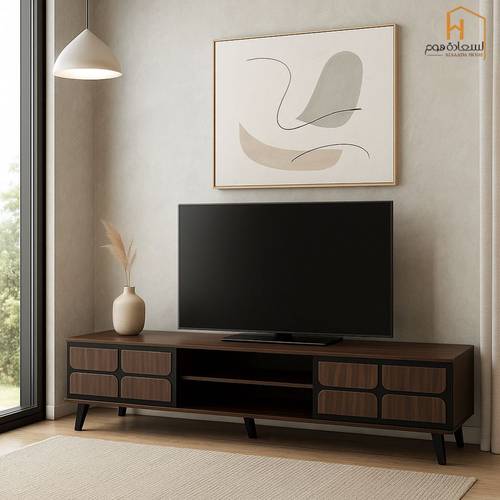 وحدة تلفزيون- 43×40×180سم-بني غامق