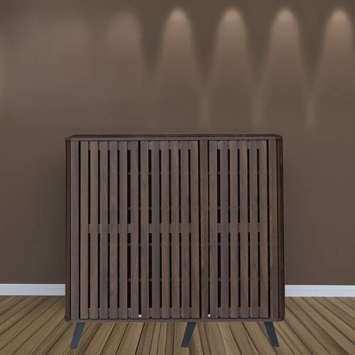 دولاب أحذية متعدد الأغراض 120×35×110- بني