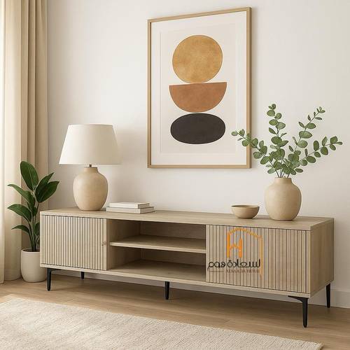 وحدة تلفزيون- 180×40×45سم- بيج