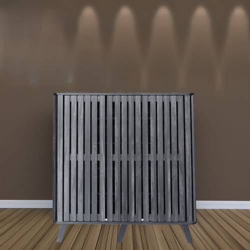 دولاب أحذية متعدد الأغراض 120×35×110- رمادى