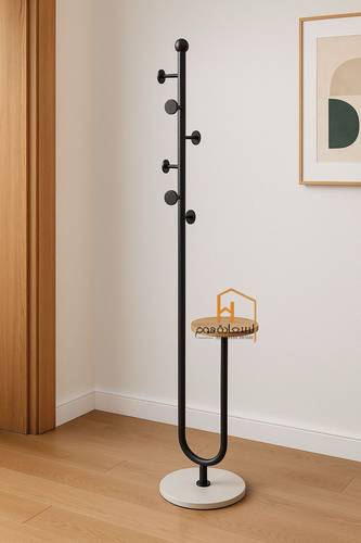  علاقة ملابس استاند 176×34x34 سم - بيج