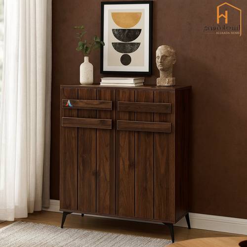 دولاب احذية 2باب -95*30*80- كوفي 