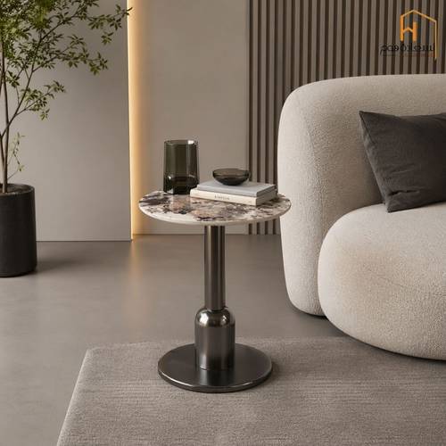 طاولة خدمة مفرد - أسود - 55*45*45 سم 