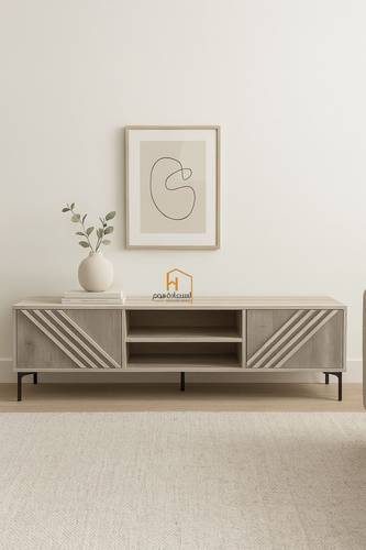 وحدة تلفزيون- 180×40×45سم- بيج