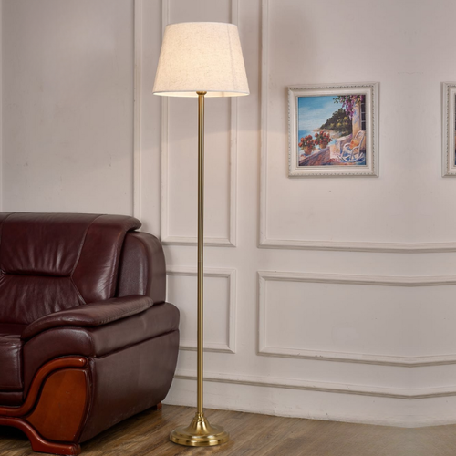  مصباح ارضى معدنى دهبى 35×158 سم