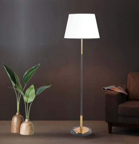   مصباح ارضى معدنى  اسود 35×153 سم 