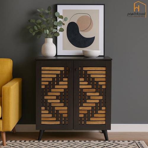 دولاب أحذية متعدد الأغراض 91*79*34- بني