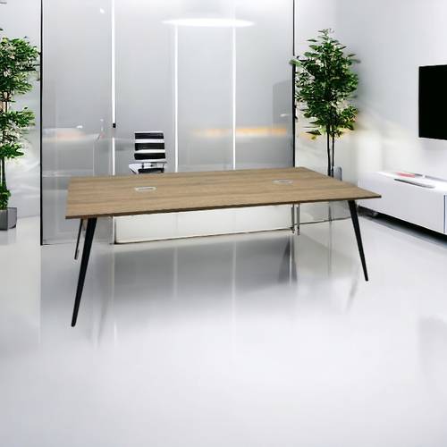 طاولة مؤتمرات خشبية  120x240 سم