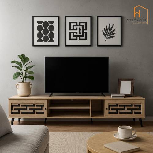 وحدة تلفزيون- 200×40×45 سم- خشبي