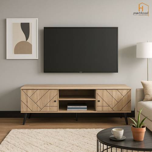 وحدة تلفزيون- 180×40 سم-خشبي