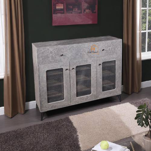 دولاب أحذية متعدد الأغراض 120×35×95- رمادى 