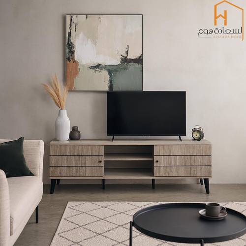 وحدة تلفزيون- 180×40×45 سم-بيج