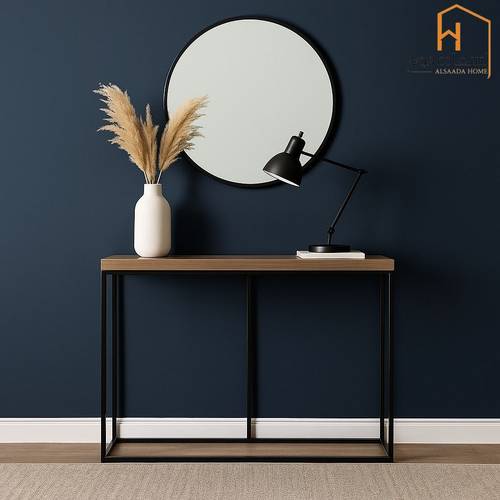 مدخل استقبال - 80x130x40 سم - بني 