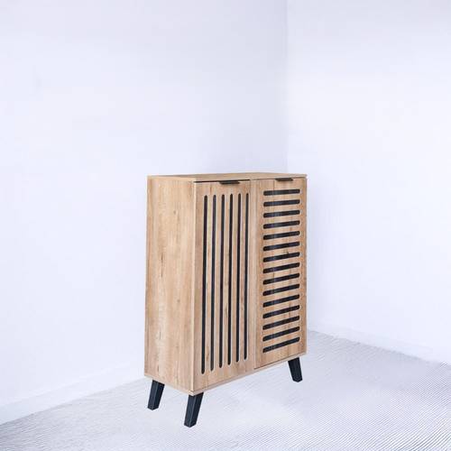  دولاب  احذية 2باب -110*35*80-بيج 
