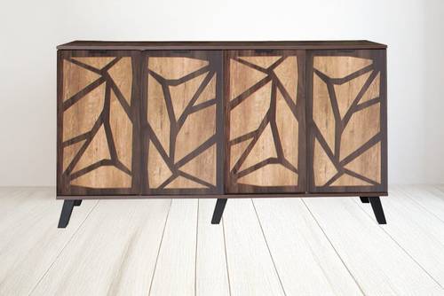دولاب استقبال خشب -88x40x160سم