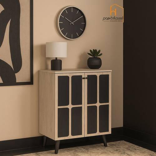 دولاب أحذية متعدد الأغراض 91*60*34- بيج